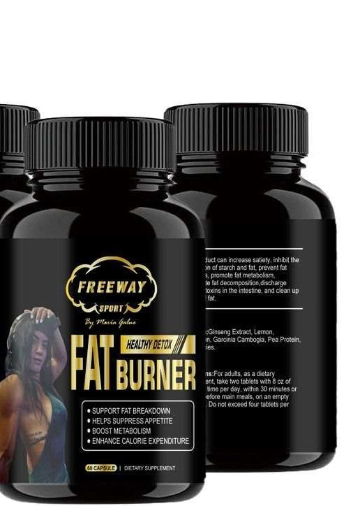 Freeway Sport Fat Burner Supplement with EGCG-Natural Appetite Suppressant-Healthy Weight Loss Diet Capsules That Work Fast for Women and Men-Detox Metabolism Booster to Burn Belly Fat Fast